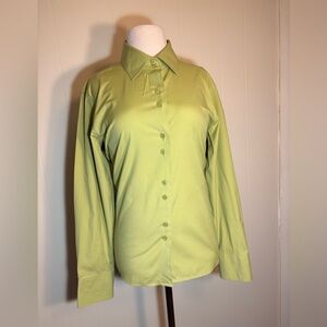 Talbots Light Green Blouse